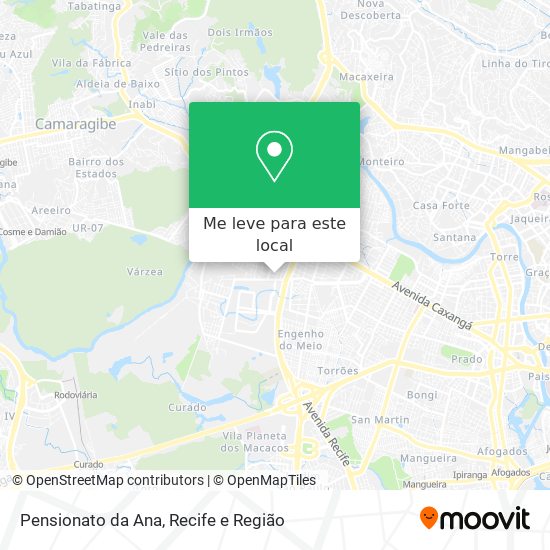 Pensionato da Ana mapa