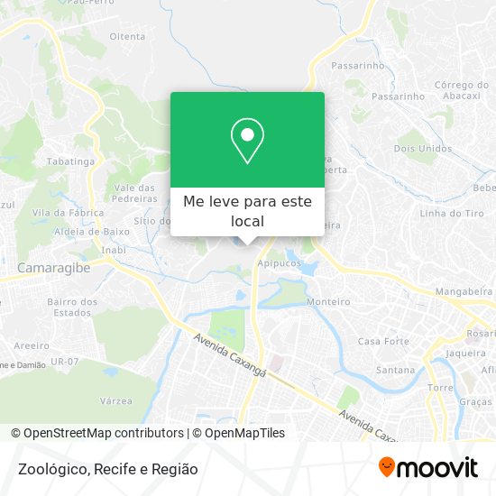 Zoológico mapa