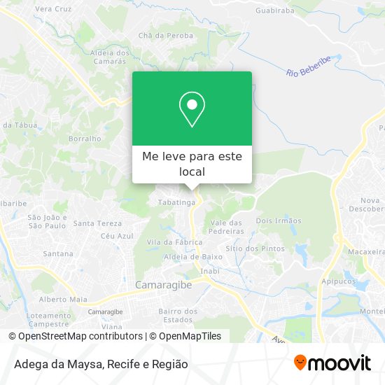 Adega da Maysa mapa