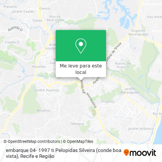 embarque 04- 1997 ti Pelopidas Silveira (conde boa vista) mapa