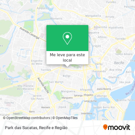Park das Sucatas mapa