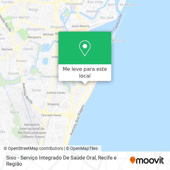 Siso - Serviço Integrado De Saúde Oral mapa