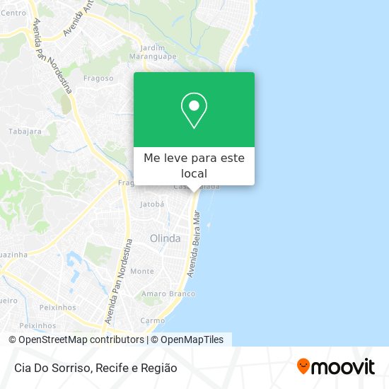 Cia Do Sorriso mapa