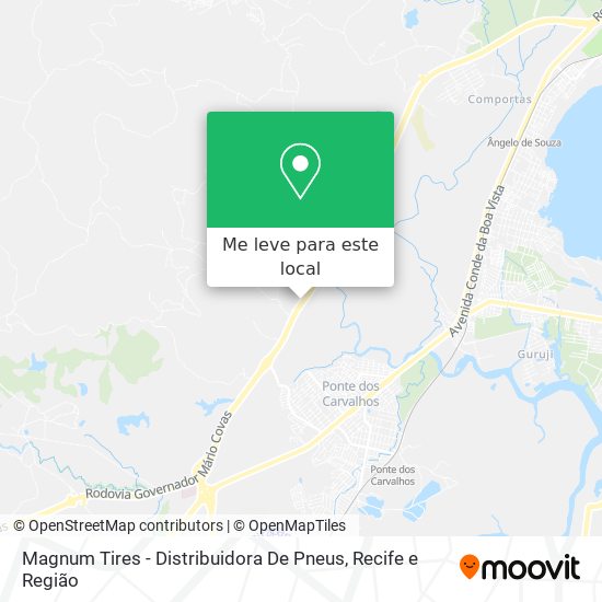 Magnum Tires - Distribuidora De Pneus mapa