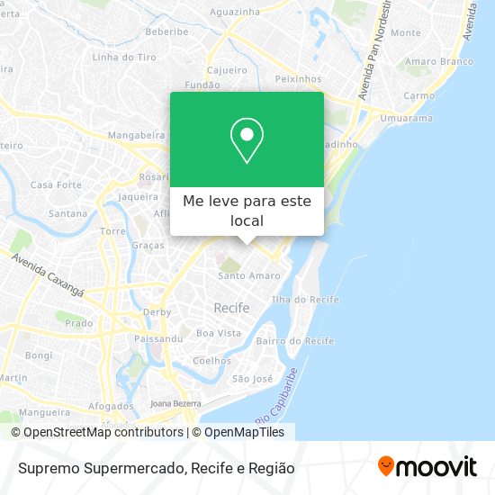 Supremo Supermercado mapa
