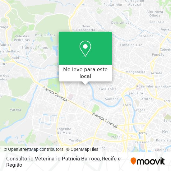 Consultório Veterinário Patrícia Barroca mapa