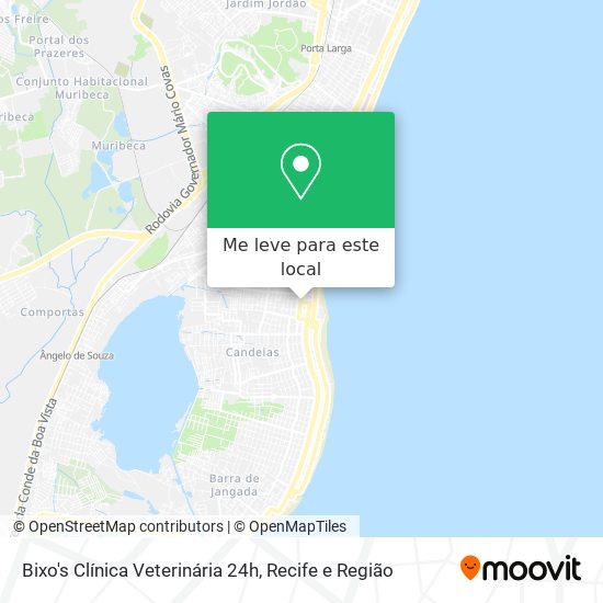 Bixo's Clínica Veterinária 24h mapa