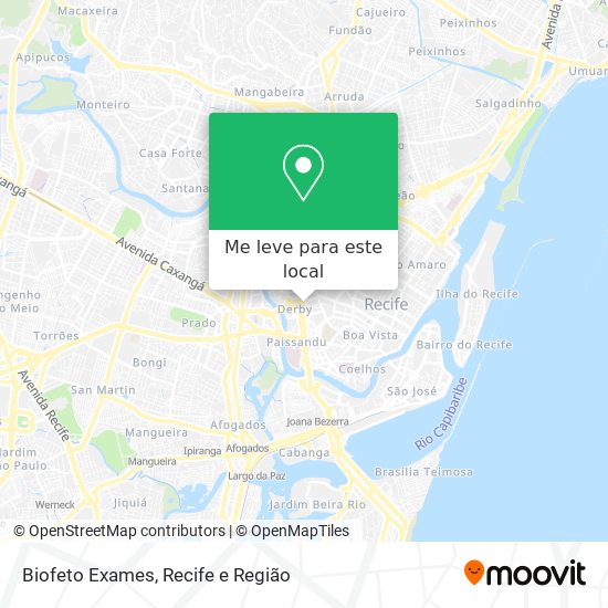 Biofeto Exames mapa
