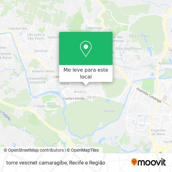 torre vescnet camaragibe mapa