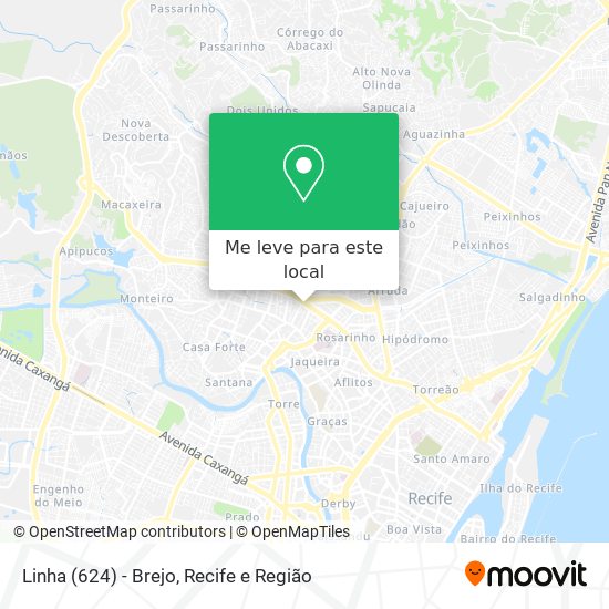 Linha (624) - Brejo mapa