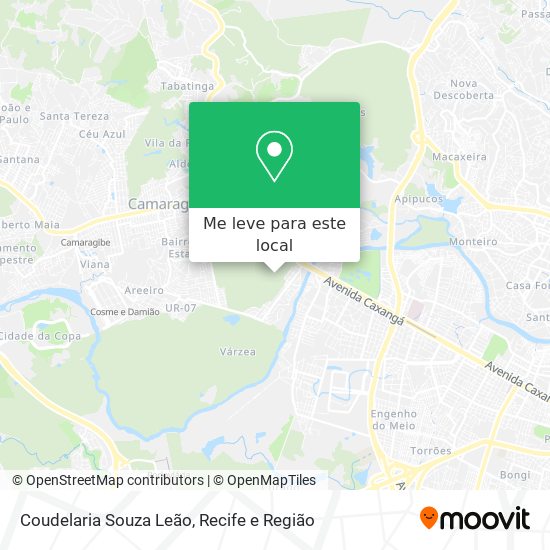 Coudelaria Souza Leão mapa