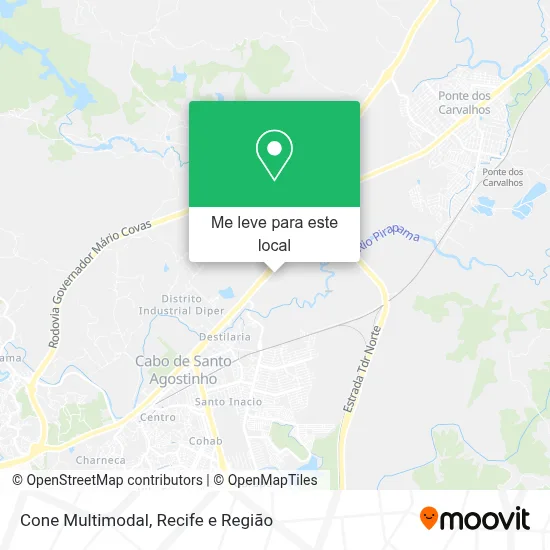 Cone Multimodal mapa