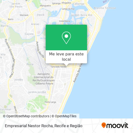 Empresarial Nestor Rocha mapa
