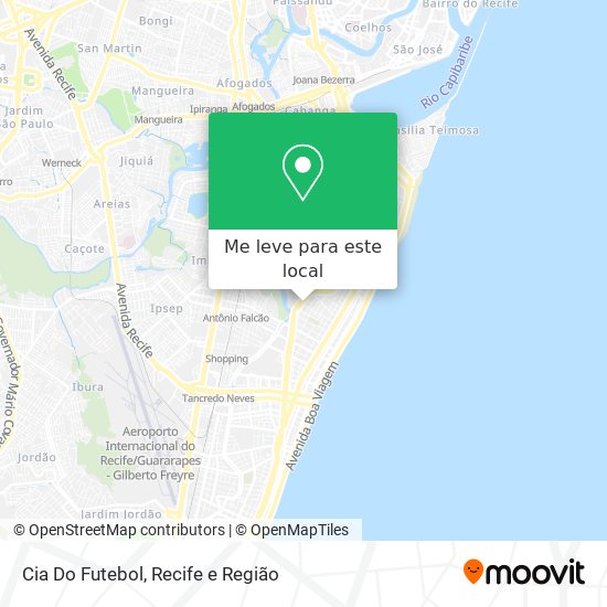 Cia Do Futebol mapa