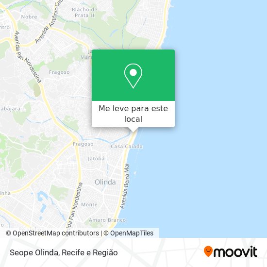 Seope Olinda mapa
