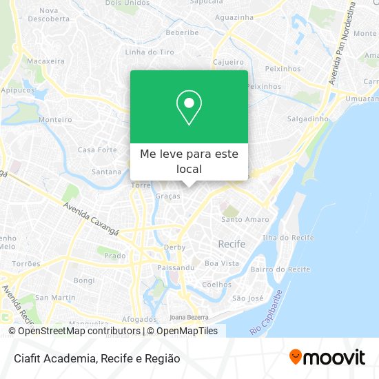 Ciafit Academia mapa