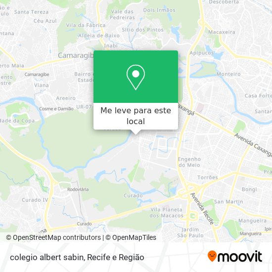 colegio albert sabin mapa