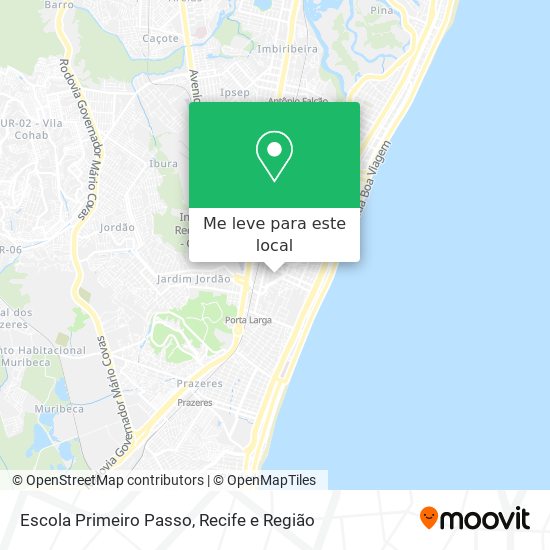 Escola Primeiro Passo mapa