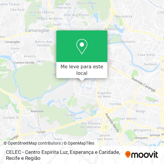CELEC - Centro Espírita Luz, Esperança e Caridade mapa