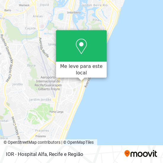 IOR - Hospital Alfa mapa