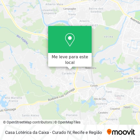 Casa Lotérica da Caixa - Curado IV mapa
