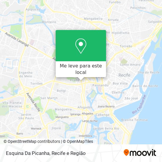 Esquina Da Picanha mapa