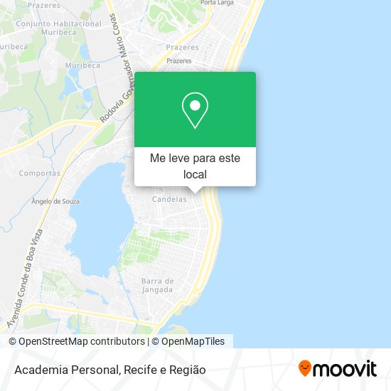 Academia Personal mapa
