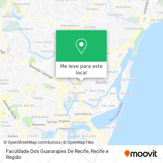 Faculdade Dos Guararapes De Recife mapa