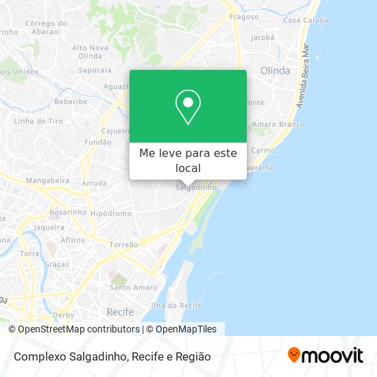 Complexo Salgadinho mapa