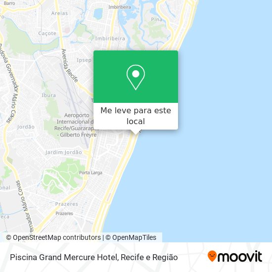 Piscina Grand Mercure Hotel mapa