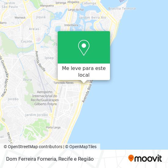 Dom Ferreira Forneria mapa