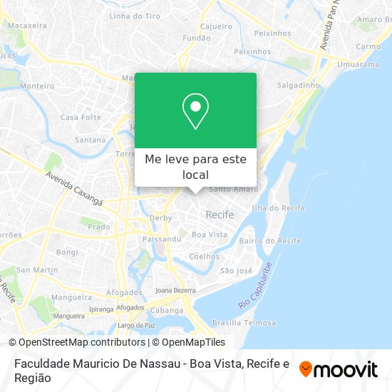 Faculdade Mauricio De Nassau - Boa Vista mapa