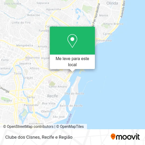 Clube dos Cisnes mapa