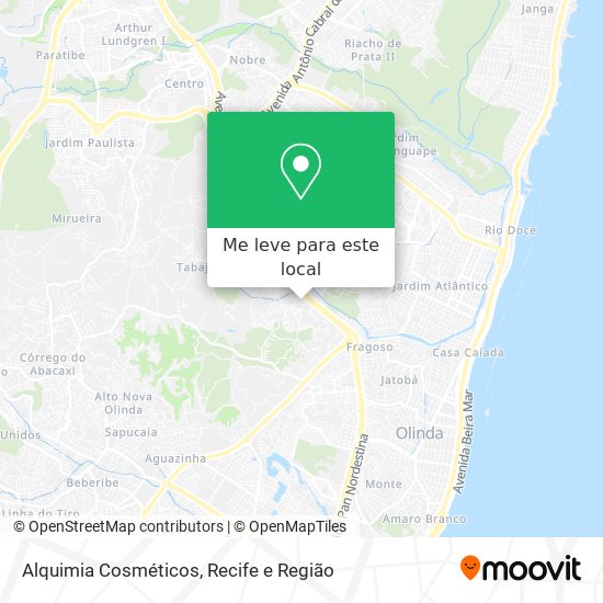 Alquimia Cosméticos mapa
