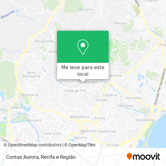Contax Aurora mapa