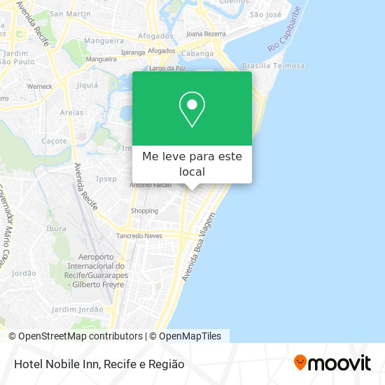 Hotel Nobile Inn mapa