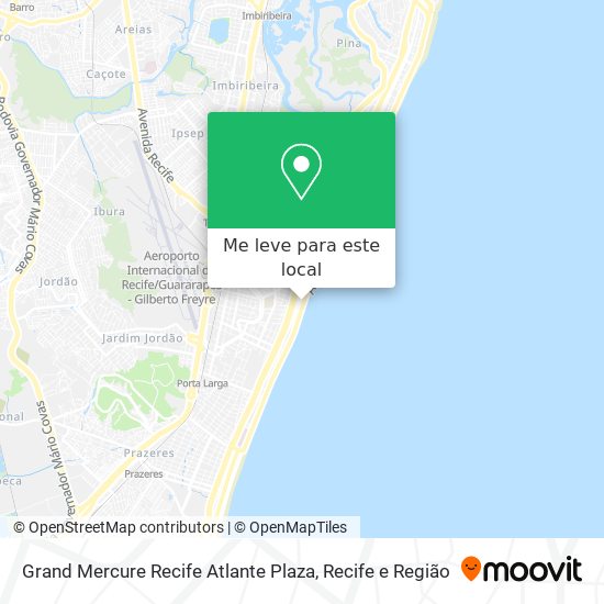 Grand Mercure Recife Atlante Plaza mapa