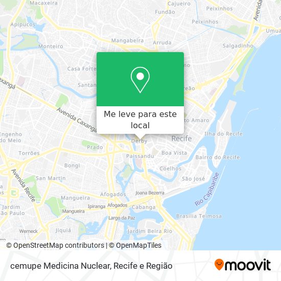 cemupe Medicina Nuclear mapa