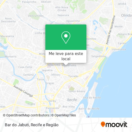 Bar do Jabuti mapa
