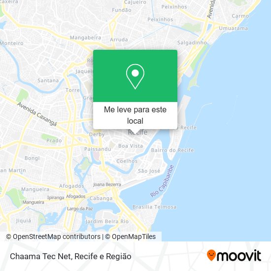 Chaama Tec Net mapa