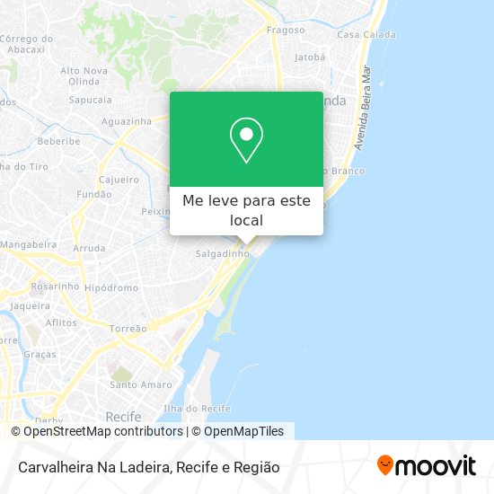 Carvalheira Na Ladeira mapa