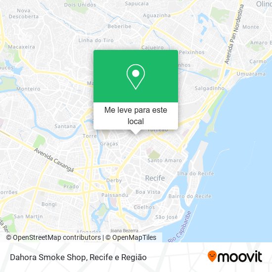 Dahora Smoke Shop mapa