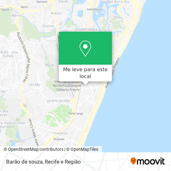 Barão de souza mapa