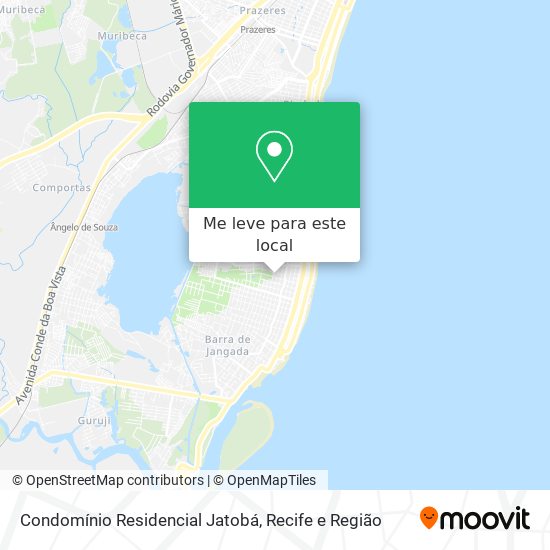 Condomínio Residencial Jatobá mapa