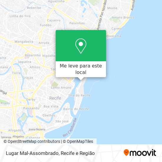 Lugar Mal-Assombrado mapa