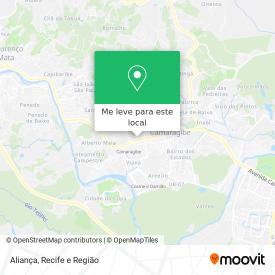Aliança mapa