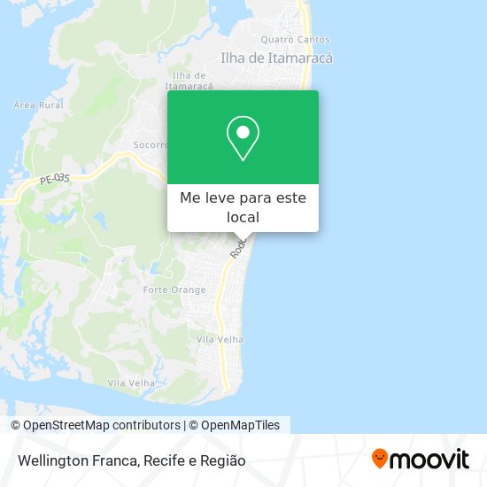 Wellington Franca mapa