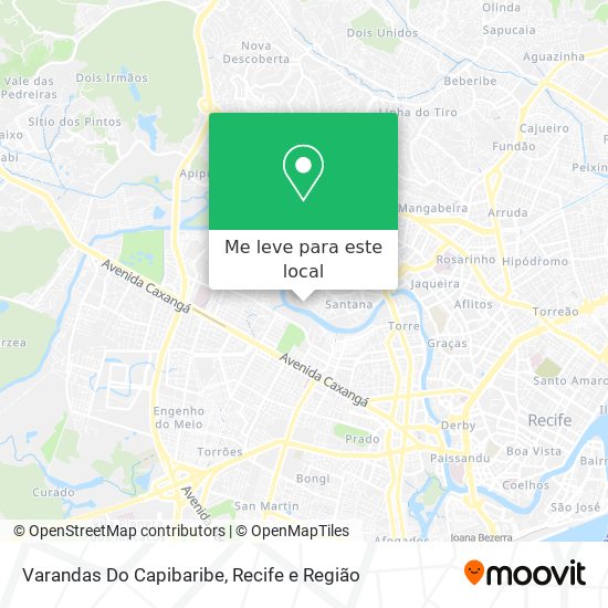 Varandas Do Capibaribe mapa