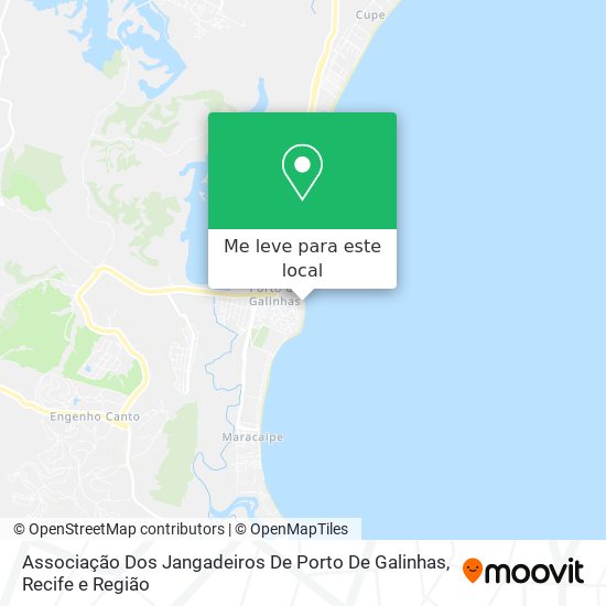 Associação Dos Jangadeiros De Porto De Galinhas mapa