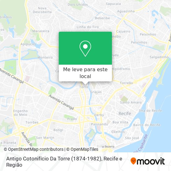 Antigo Cotonifício Da Torre (1874-1982) mapa